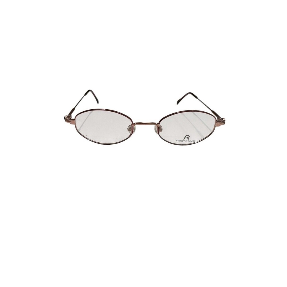Rodenstock Eyeglass Frames R4199 F135 Women  Rose Golf Brown Oval Small Classy